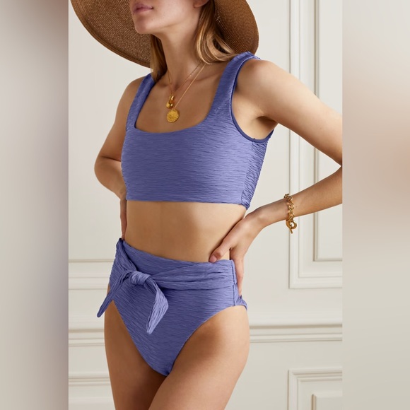 Mara Hoffman Raina High-Waisted Bikini - Picture 3 of 9